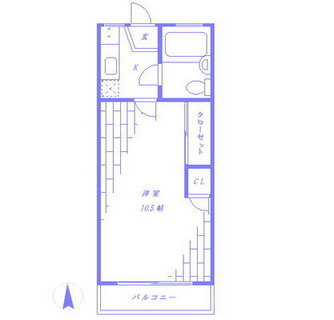 東京都豊島区南大塚１丁目 賃貸マンション 1K