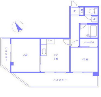 東京都豊島区南大塚３丁目 賃貸マンション 2DK