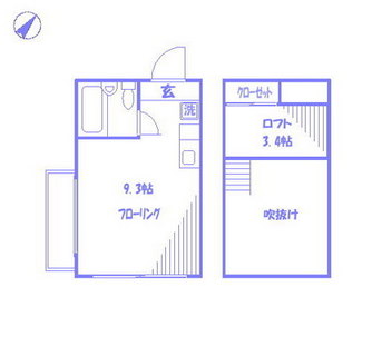 東京都豊島区東池袋２丁目 賃貸アパート 1R