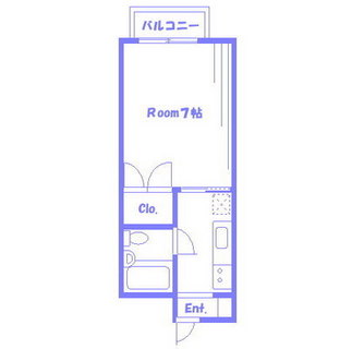 東京都豊島区南大塚１丁目 賃貸アパート 1K