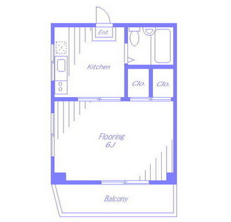 東京都豊島区南大塚１丁目 賃貸マンション 1K