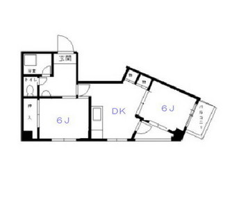 東京都豊島区南大塚１丁目 賃貸マンション 2DK