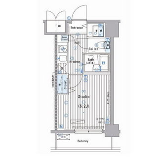 東京都豊島区北大塚３丁目 賃貸マンション 1K