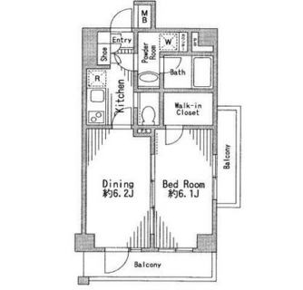 東京都豊島区巣鴨４丁目 賃貸マンション 1DK