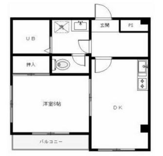 東京都豊島区北大塚１丁目 賃貸マンション 1DK