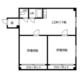 東京都豊島区北大塚３丁目 賃貸マンション 2LDK