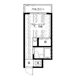 東京都豊島区西巣鴨２丁目 賃貸マンション 1R