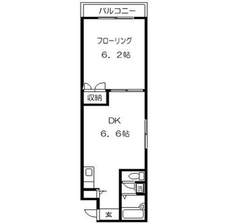 東京都豊島区北大塚２丁目 賃貸マンション 1DK