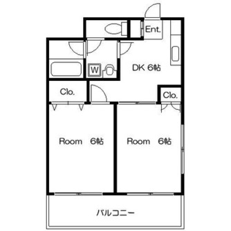 東京都豊島区北大塚３丁目 賃貸マンション 2DK