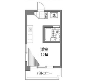 東京都豊島区北大塚２丁目 賃貸マンション 1R