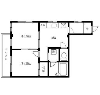 東京都豊島区巣鴨３丁目 賃貸マンション 2K