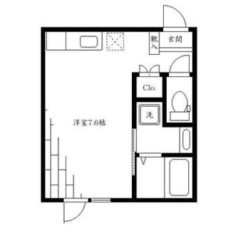 東京都豊島区北大塚３丁目 賃貸マンション 1R