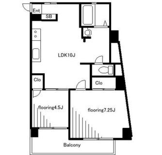 東京都豊島区北大塚２丁目 賃貸マンション 2DK