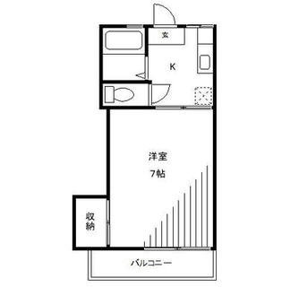 東京都豊島区北大塚３丁目 賃貸アパート 1K