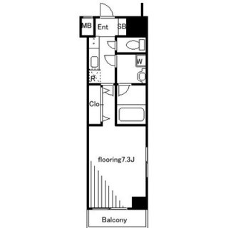 東京都豊島区巣鴨３丁目 賃貸マンション 1K