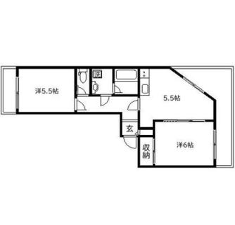 東京都豊島区北大塚３丁目 賃貸マンション 2K