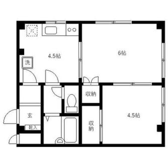 東京都豊島区南大塚１丁目 賃貸マンション 2K