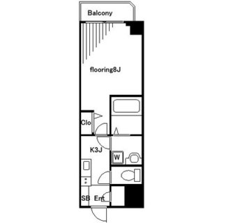 東京都豊島区南大塚１丁目 賃貸マンション 1K