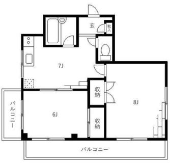 東京都豊島区南大塚１丁目 賃貸マンション 2DK