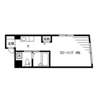 東京都豊島区北大塚３丁目 賃貸マンション 1K