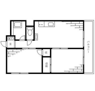 東京都豊島区西巣鴨１丁目 賃貸マンション 2DK