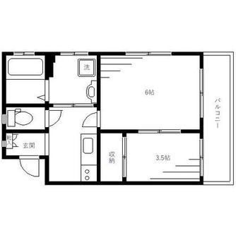 東京都豊島区巣鴨４丁目 賃貸マンション 2K