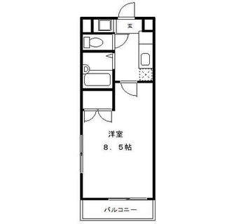 東京都豊島区北大塚３丁目 賃貸マンション 1K