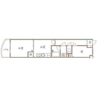 東京都豊島区東池袋４丁目 賃貸マンション 2DK