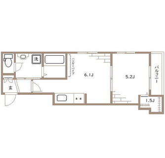 東京都豊島区北大塚３丁目 賃貸マンション 1DK