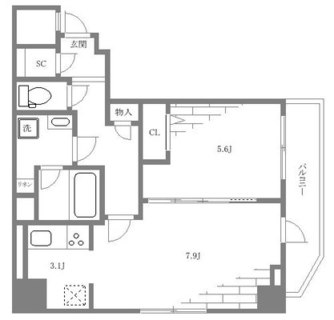 東京都豊島区南大塚３丁目 賃貸マンション 1LDK