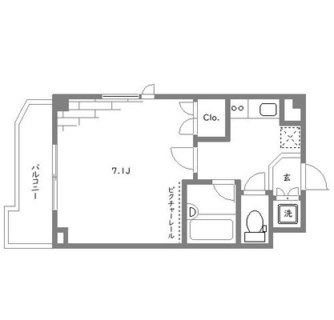 東京都豊島区西巣鴨１丁目 賃貸マンション 1K