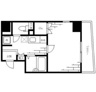 東京都豊島区北大塚２丁目 賃貸マンション 1K