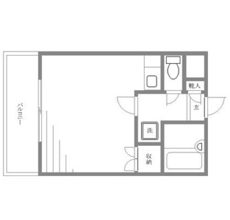 東京都豊島区西巣鴨２丁目 賃貸マンション 1R
